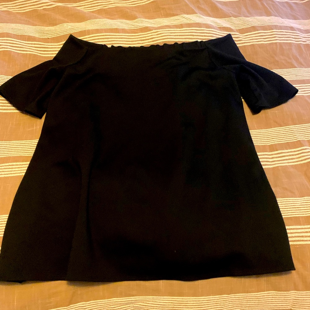 THE NINES BY HATCH OFF SHOULDER MATERNITY TOP, size XL